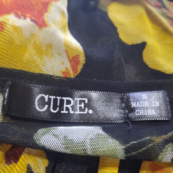 Cure Floral Swimsuit Cover Up Small NWT - Picture 4 of 7